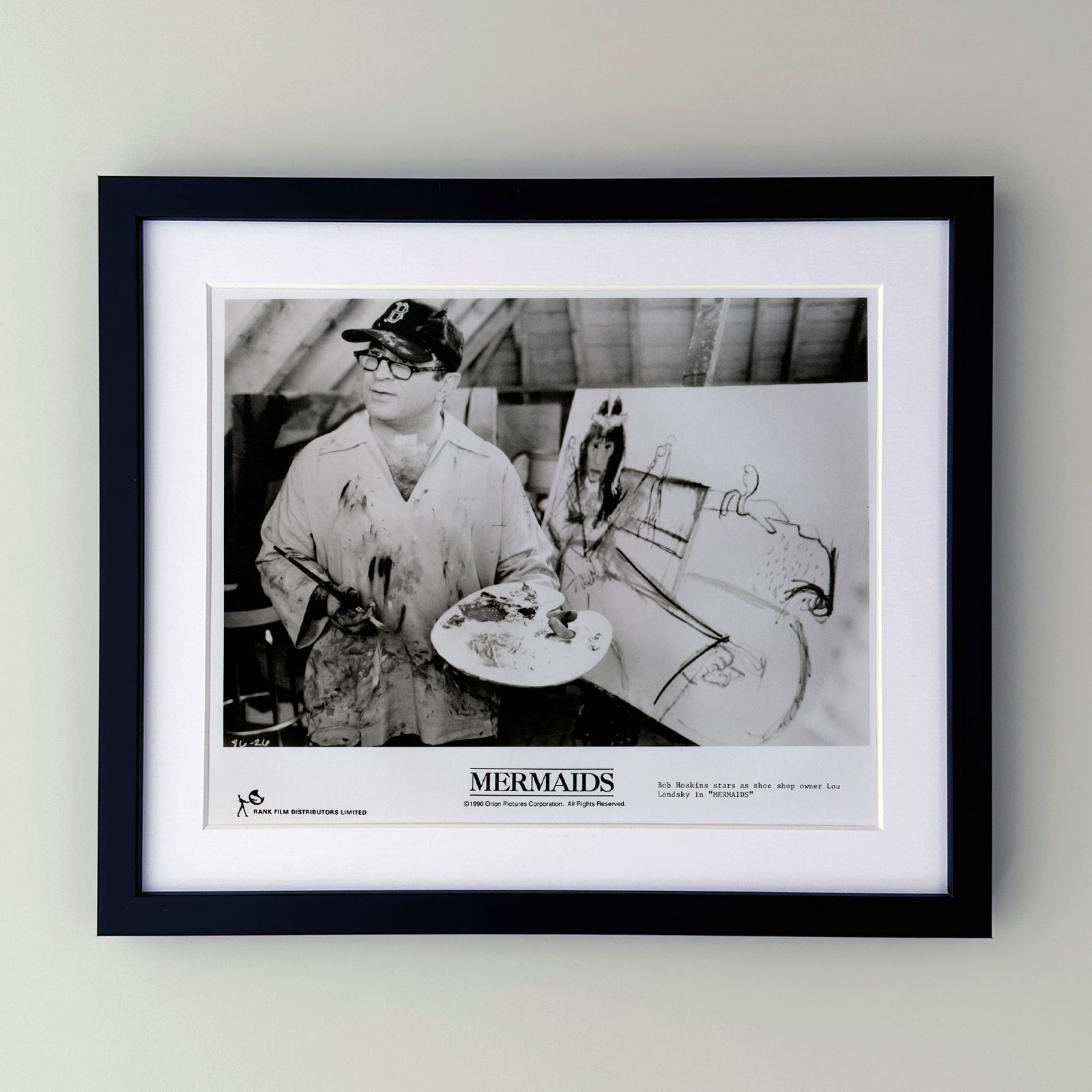 Mermaids 1990 Film Movie Press Publicity Still Framed