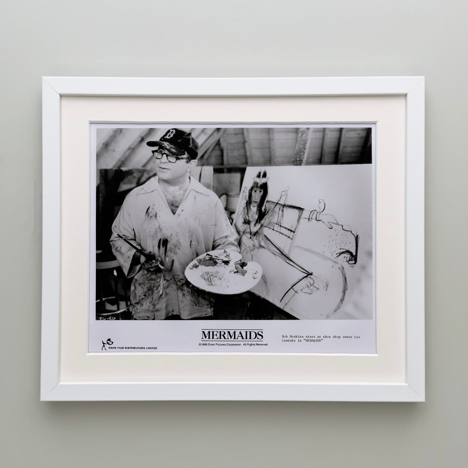 Mermaids 1990 Film Movie Press Publicity Still Framed