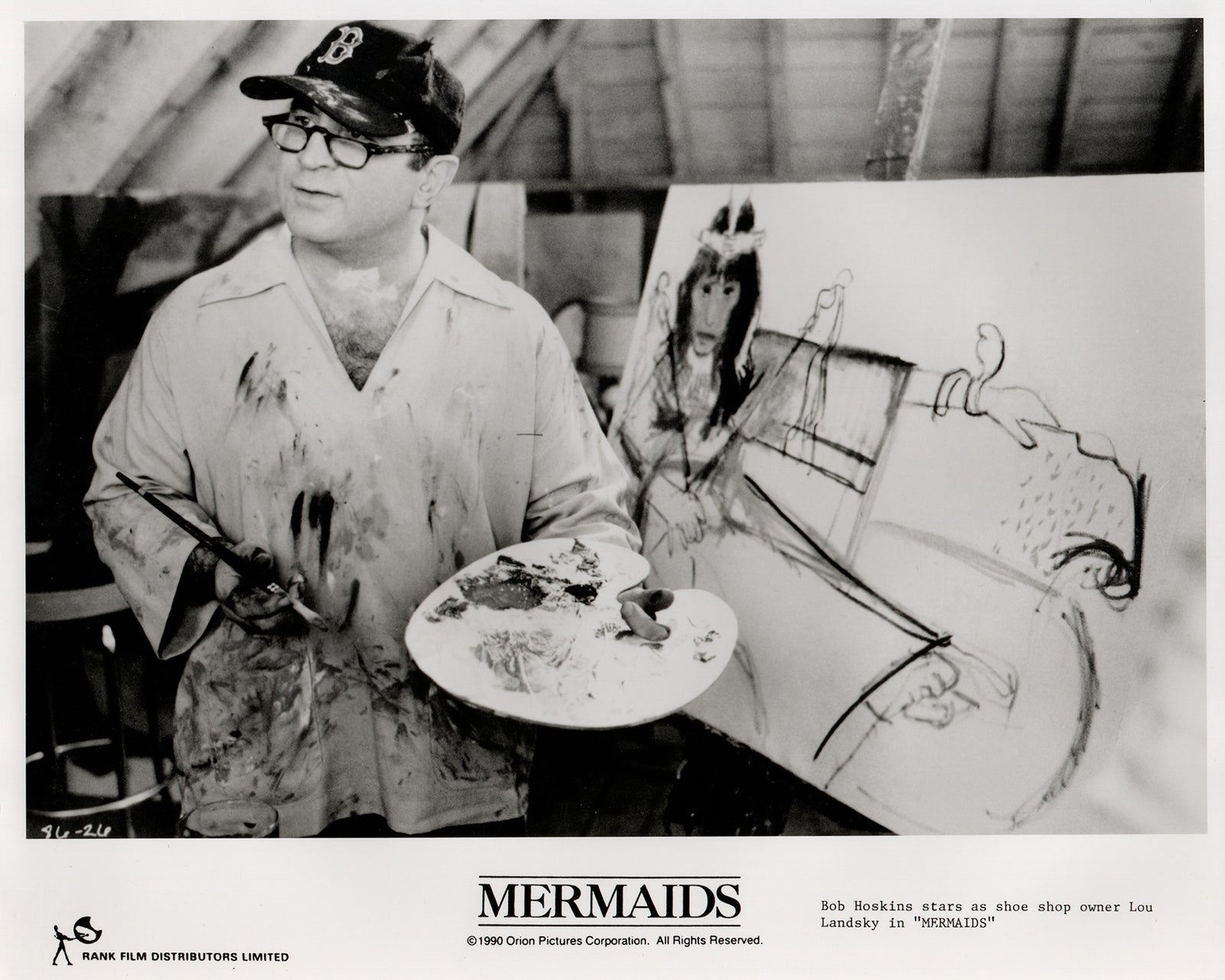 Mermaids 1990 Film Movie Press Publicity Still Framed