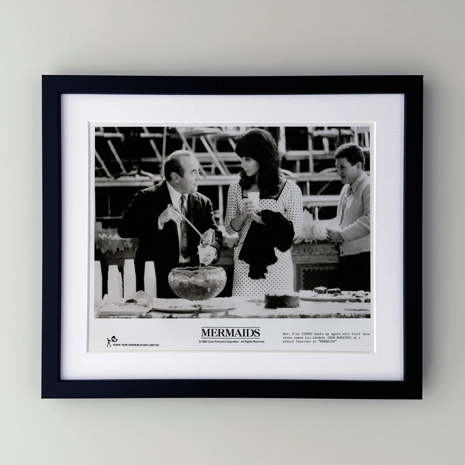 Mermaids 1990 Film Movie Press Publicity Still Framed