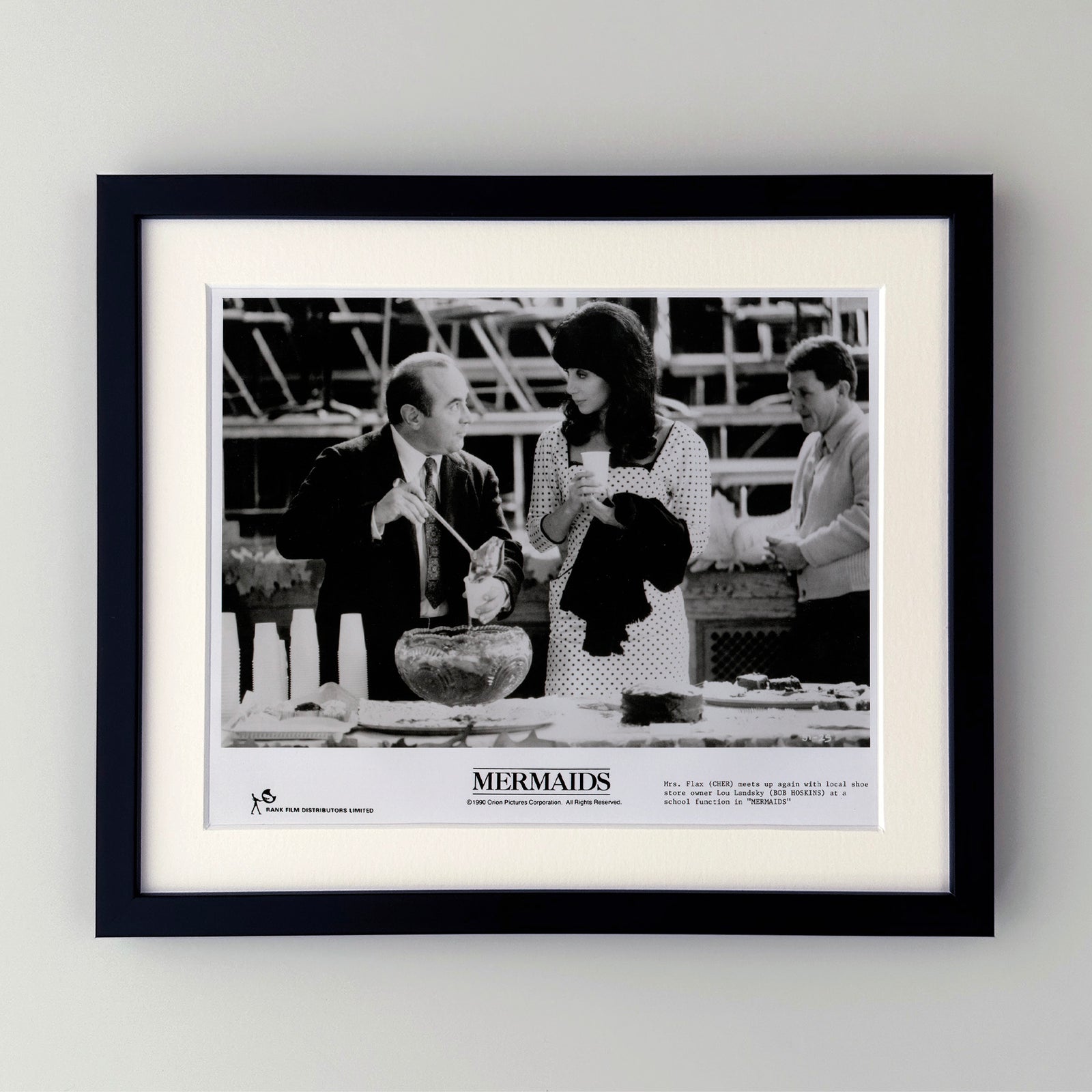 Mermaids 1990 Film Movie Press Publicity Still Framed