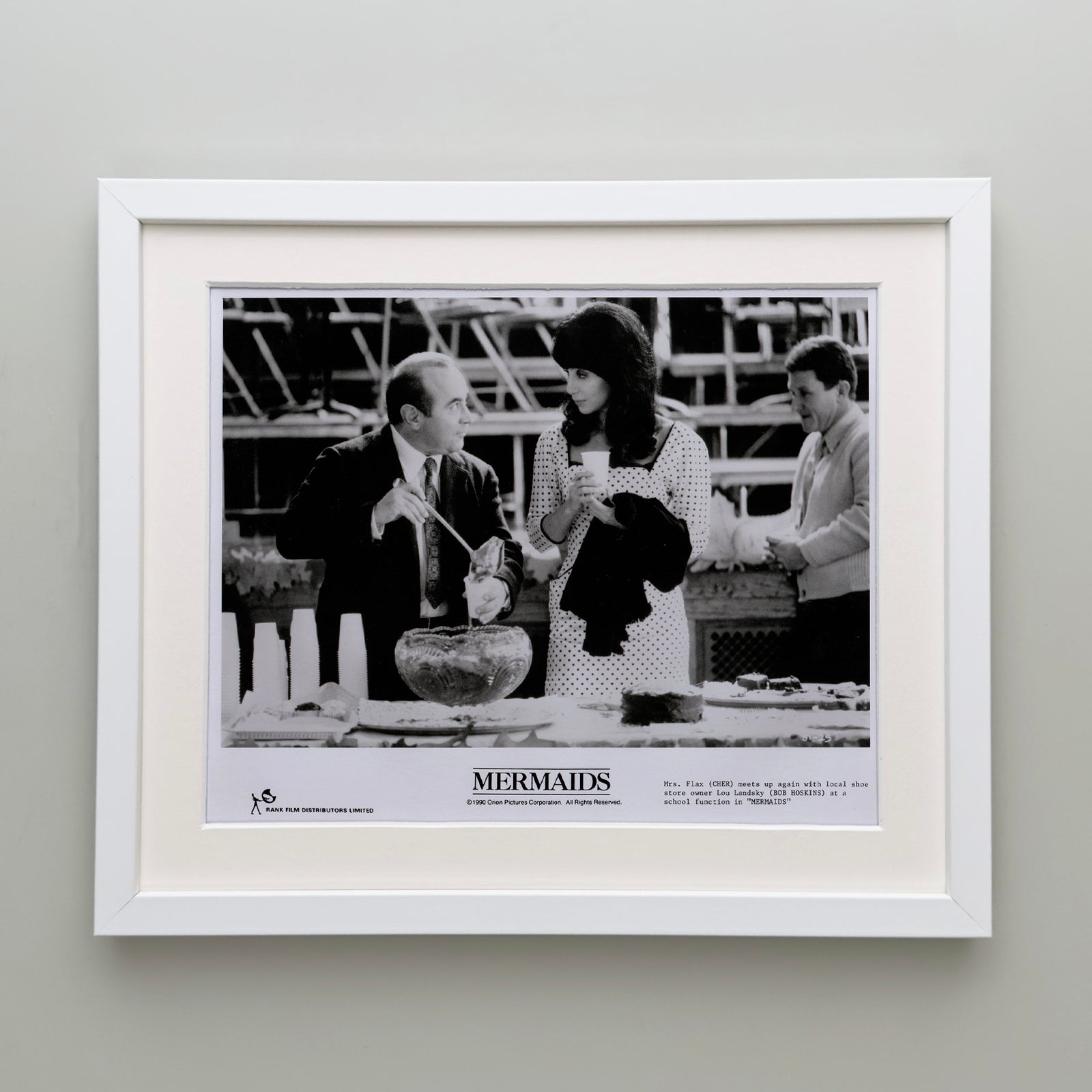 Mermaids 1990 Film Movie Press Publicity Still Framed