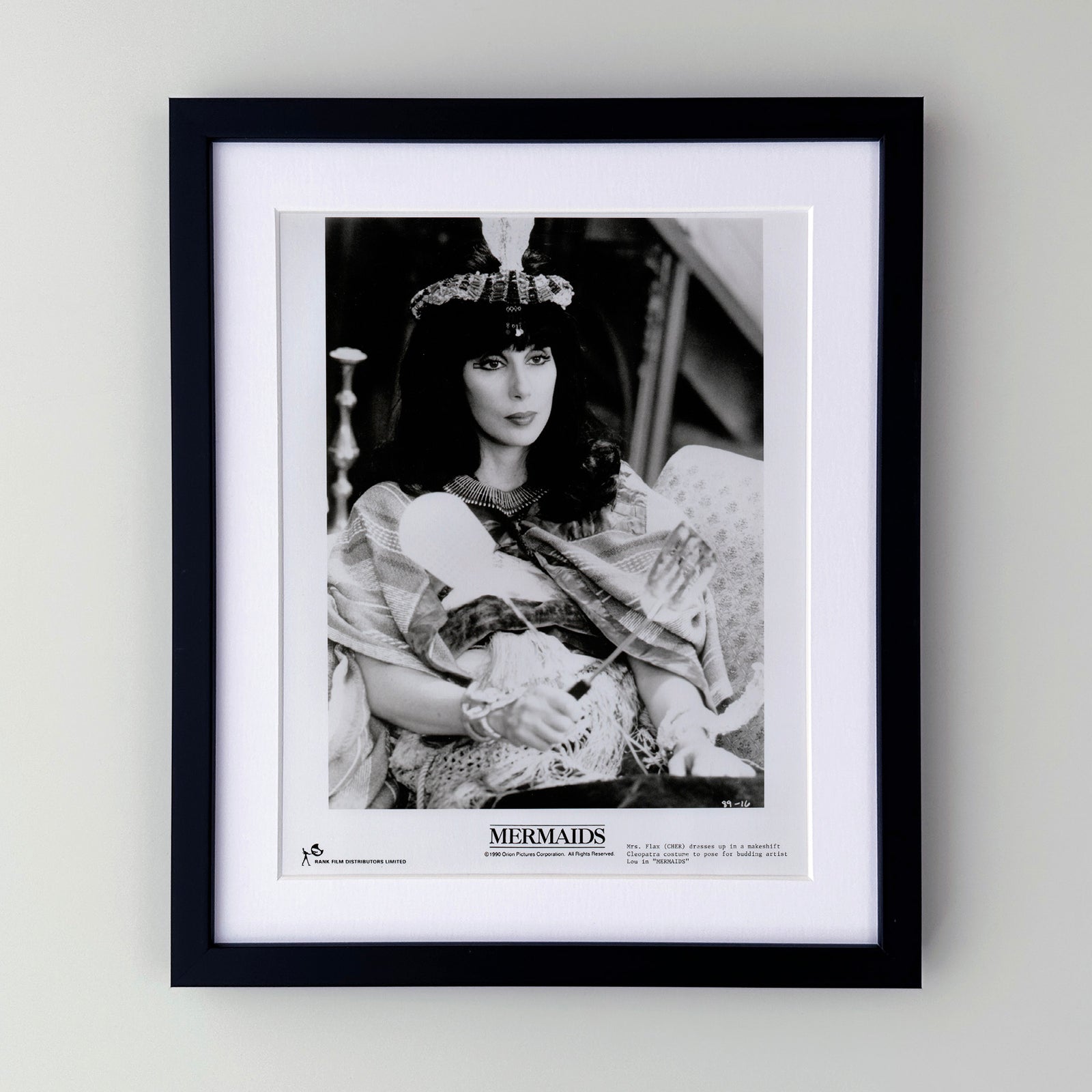 Mermaids 1990 Film Movie Press Publicity Still Framed