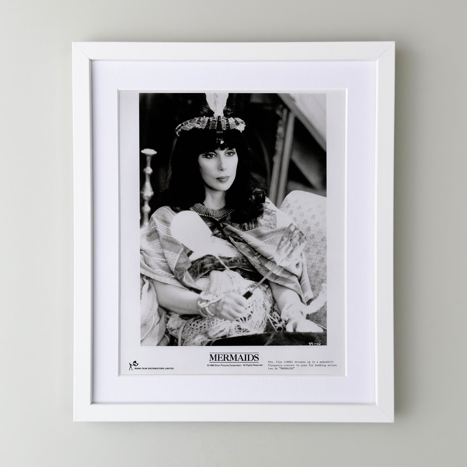 Mermaids 1990 Film Movie Press Publicity Still Framed