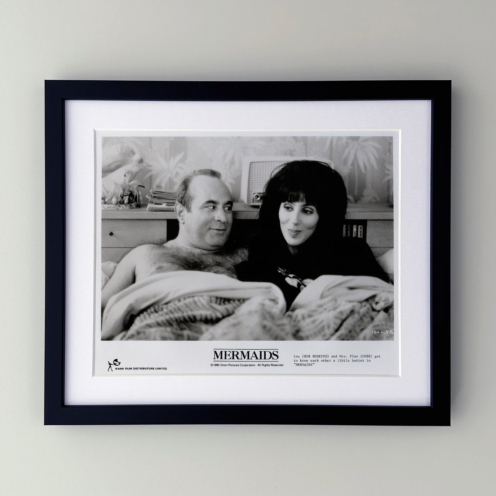 Mermaids 1990 Film Movie Press Publicity Still Framed