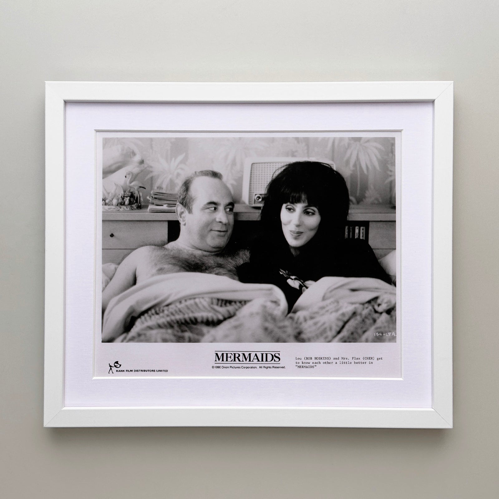 Mermaids 1990 Film Movie Press Publicity Still Framed