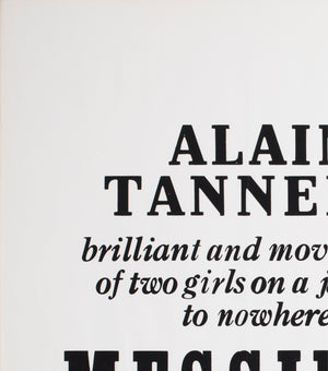 Messidor 1980 Academy Cinema UK Quad Film Poster Peter Strausfeld - detail