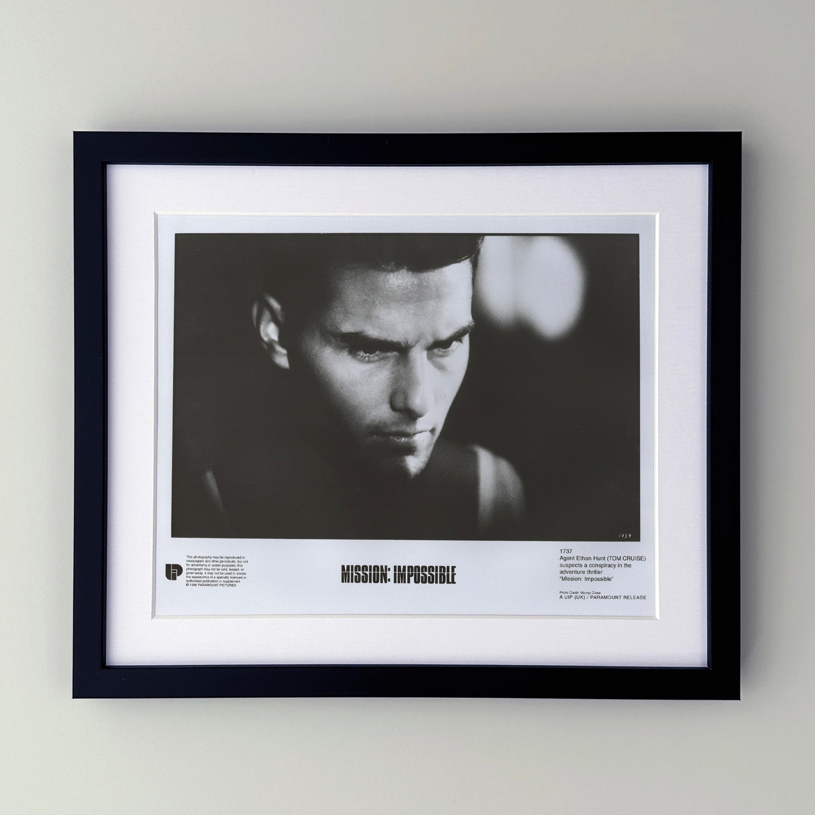 Mission Impossible 1996 Film Movie Press Publicity Still Framed