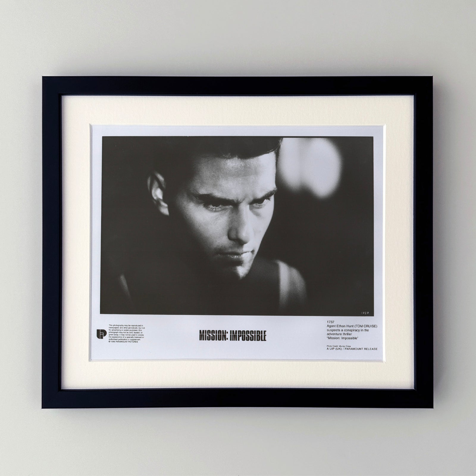 Mission Impossible 1996 Film Movie Press Publicity Still Framed