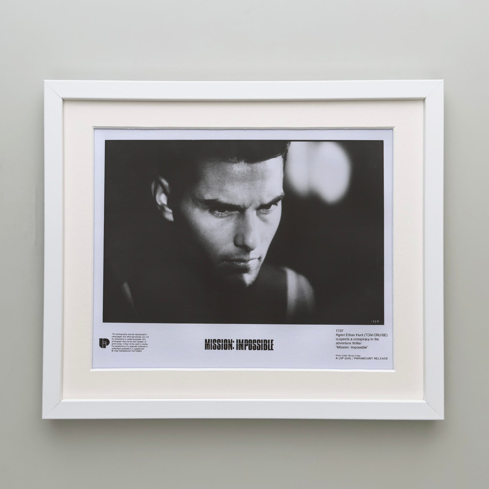 Mission Impossible 1996 Film Movie Press Publicity Still Framed