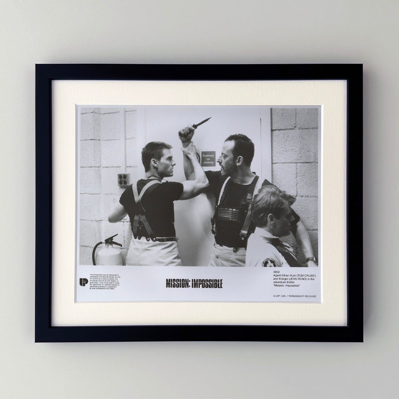 Mission Impossible 1996 Film Movie Press Publicity Still Framed
