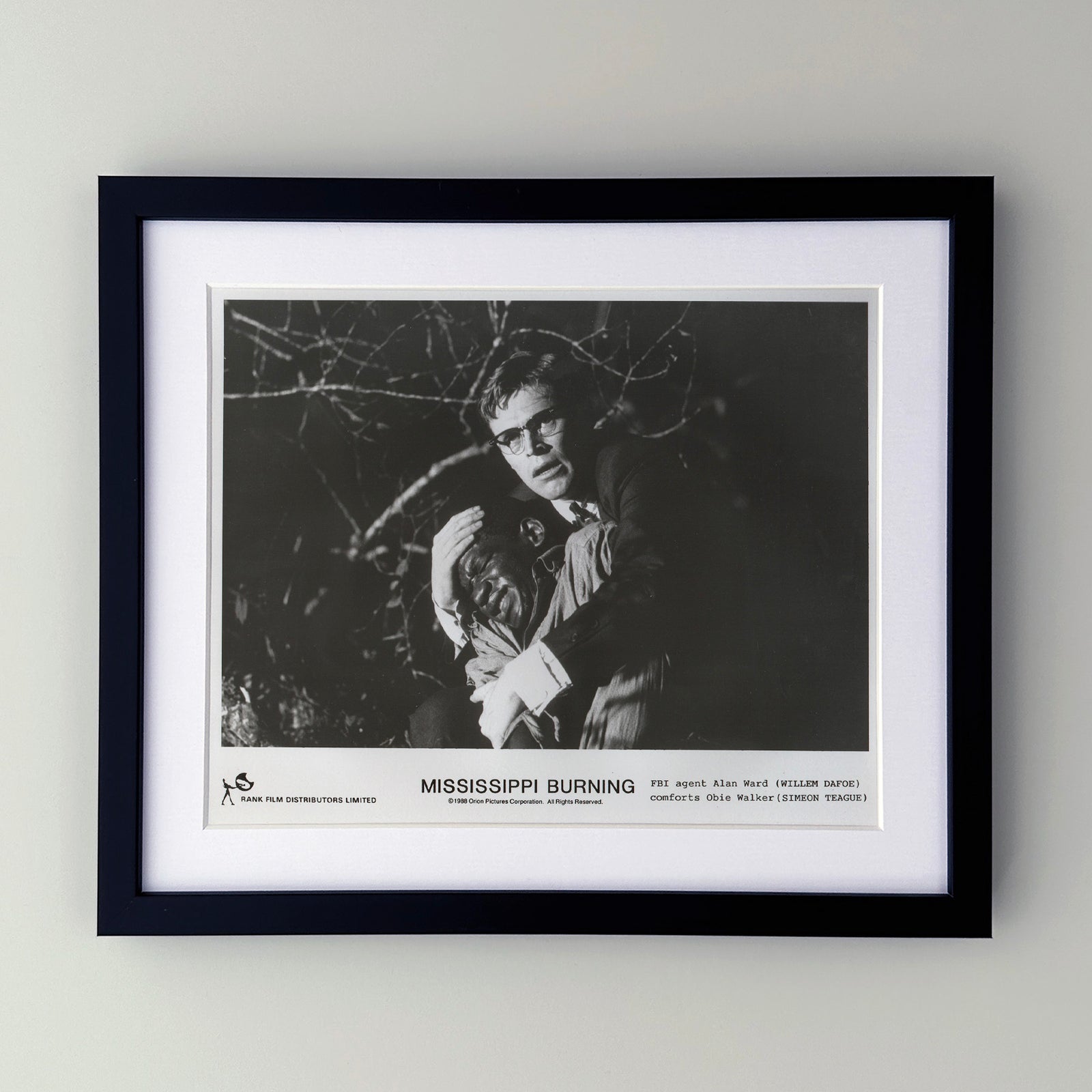 Mississippi Burning 1988 Film Movie Press Publicity Still Framed