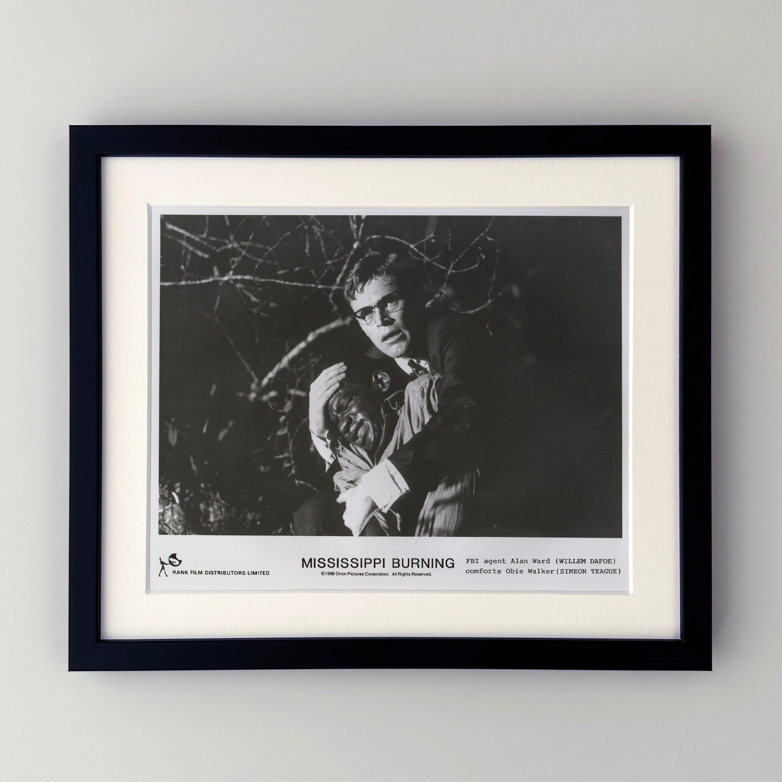 Mississippi Burning 1988 Film Movie Press Publicity Still Framed
