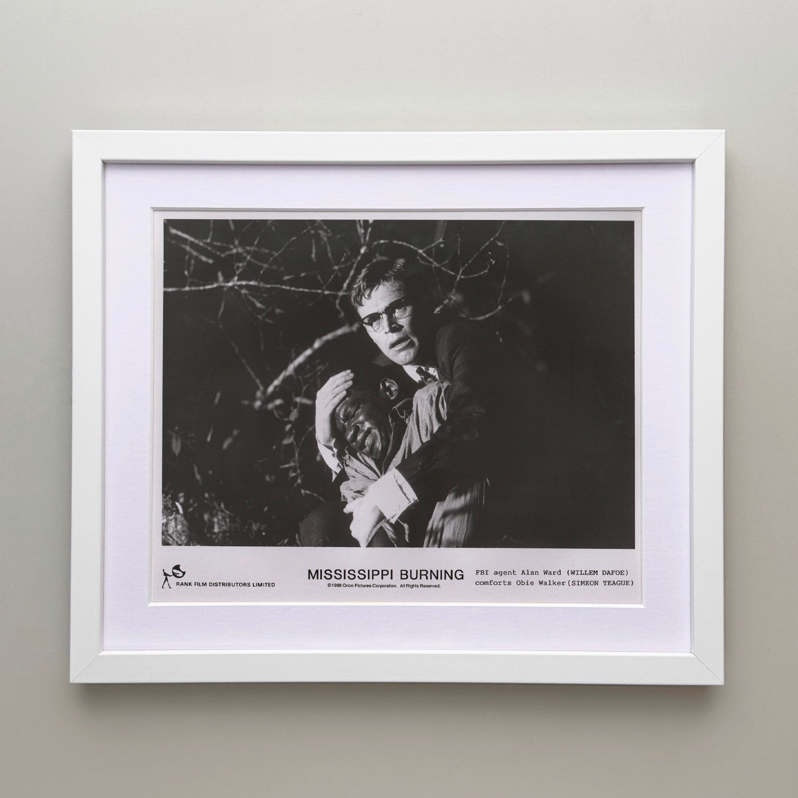 Mississippi Burning 1988 Film Movie Press Publicity Still Framed