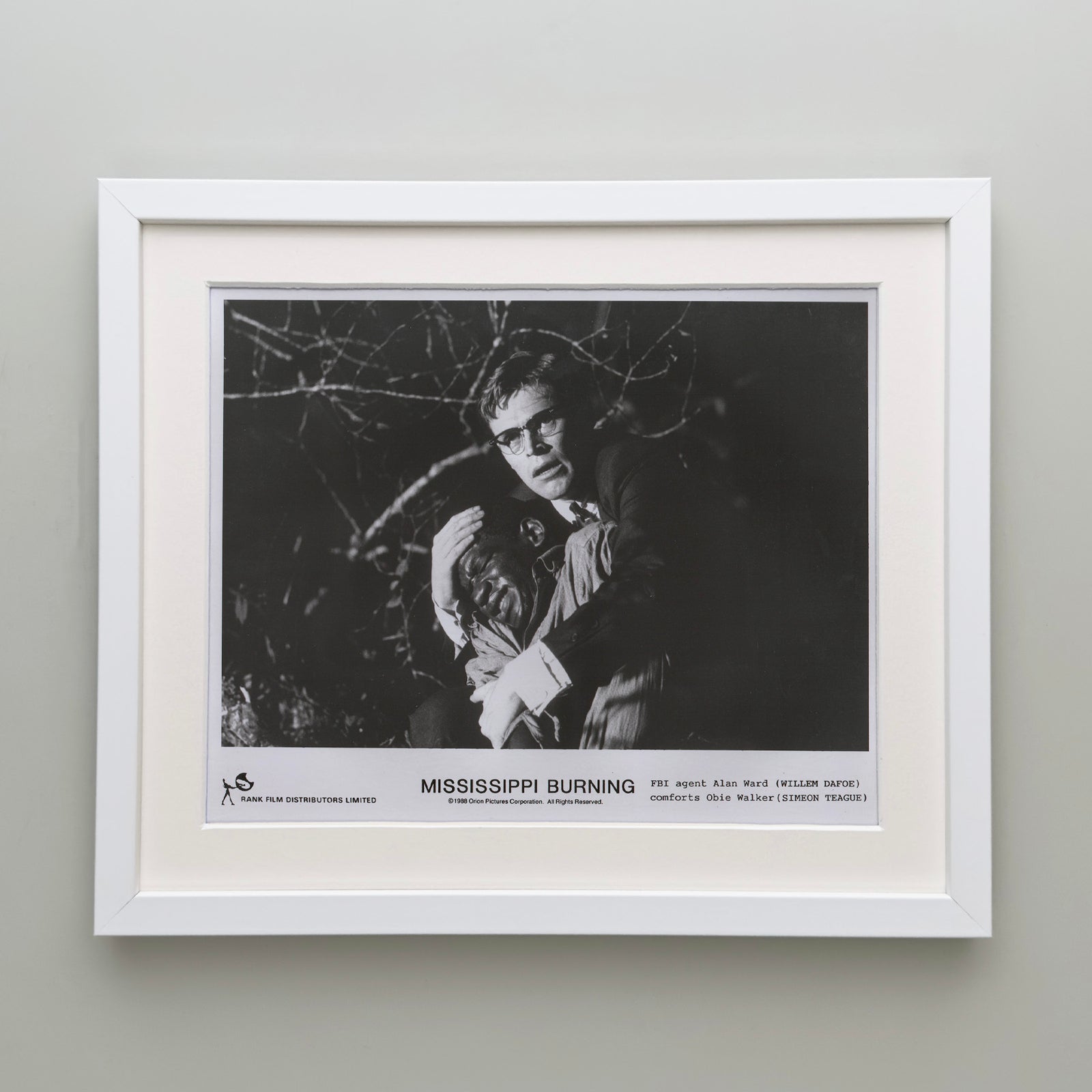 Mississippi Burning 1988 Film Movie Press Publicity Still Framed