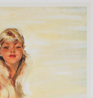 Monte Carlo c1950s Travel Advertising Poster, Jean Gabriel Domergue - detail