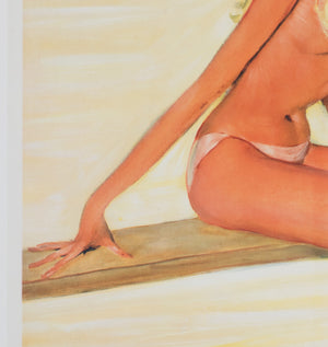 Monte Carlo c1950s Travel Advertising Poster, Jean Gabriel Domergue - detail