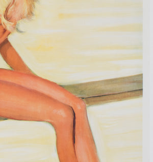 Monte Carlo c1950s Travel Advertising Poster, Jean Gabriel Domergue - detail