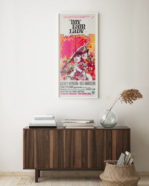 My Fair Lady 1964 Australian Daybill Film Movie Poster Bob Peak