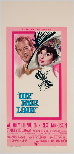 My Fair Lady 1964 Italian Locandina Film Movie Poster, Giuliano Nistri