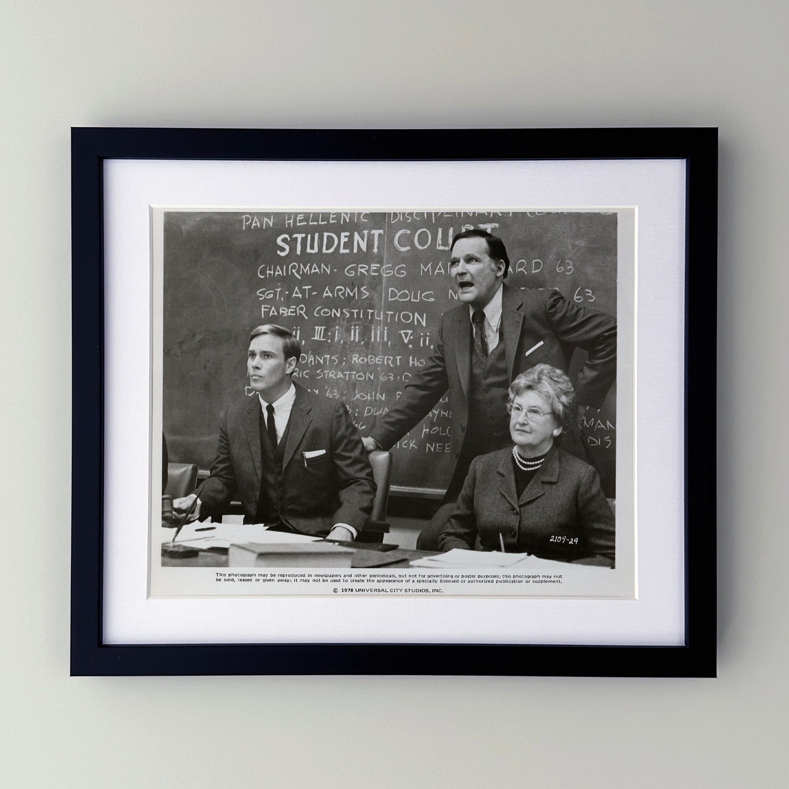 National Lampoons Animal House 1978 Film Movie Press Publicity Still Framed
