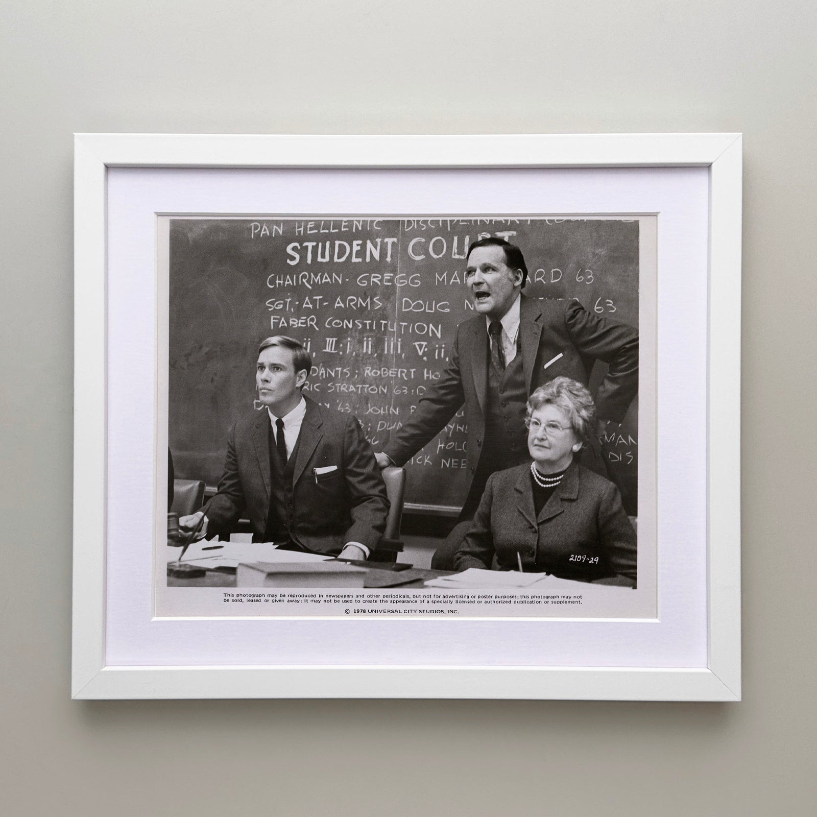 National Lampoons Animal House 1978 Film Movie Press Publicity Still Framed