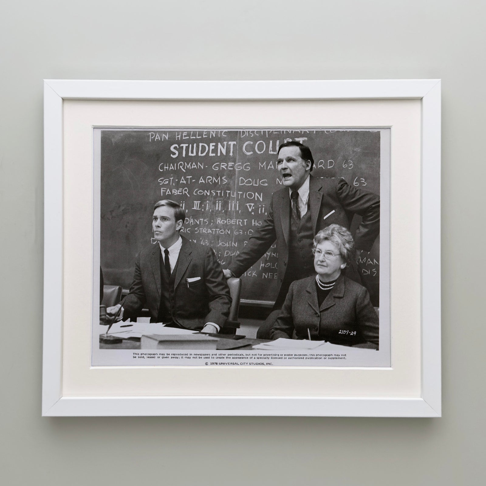 National Lampoons Animal House 1978 Film Movie Press Publicity Still Framed