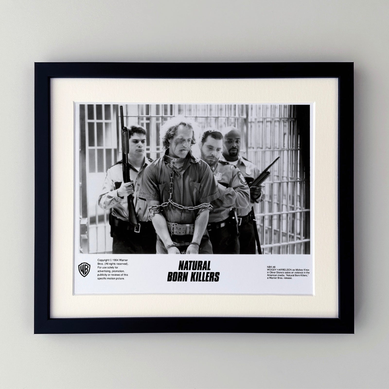 Natural Born Killers 1994 Publicity Film Movie Press Still Framed