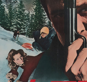 On Her Majestys Secret Service 1969 Japanese B2 Film Movie Poster - detail