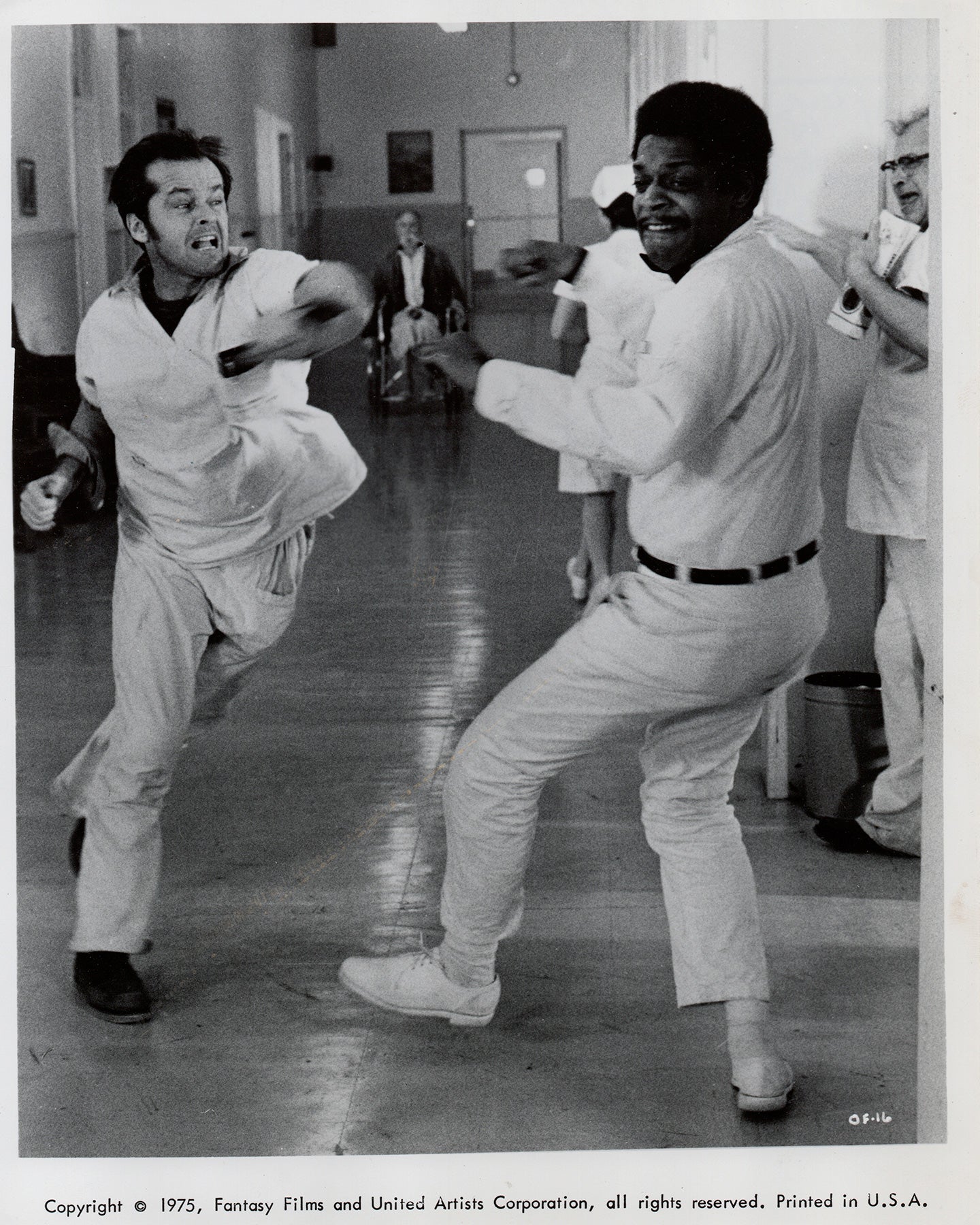 One Flew Over the Cuckoos Nest (1975) Film Movie Press Publicity Still Framed