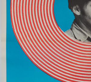 One Flew Over the Cuckoo's Nest R1970s Italian 2 Foglio Film Movie Poster - detail