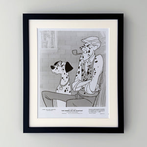 One Hundred and One Dalmatians 1961 Film Movie Press Publicity Still Framed