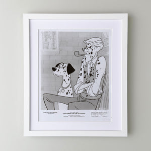 One Hundred and One Dalmatians 1961 Film Movie Press Publicity Still Framed