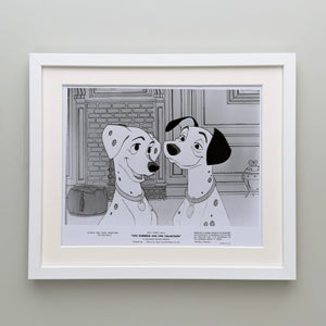 One Hundred and One Dalmatians 1961 Film Movie Press Publicity Still Framed