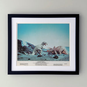 One Million Years BC 1966 Film Movie Lobby Card Framed