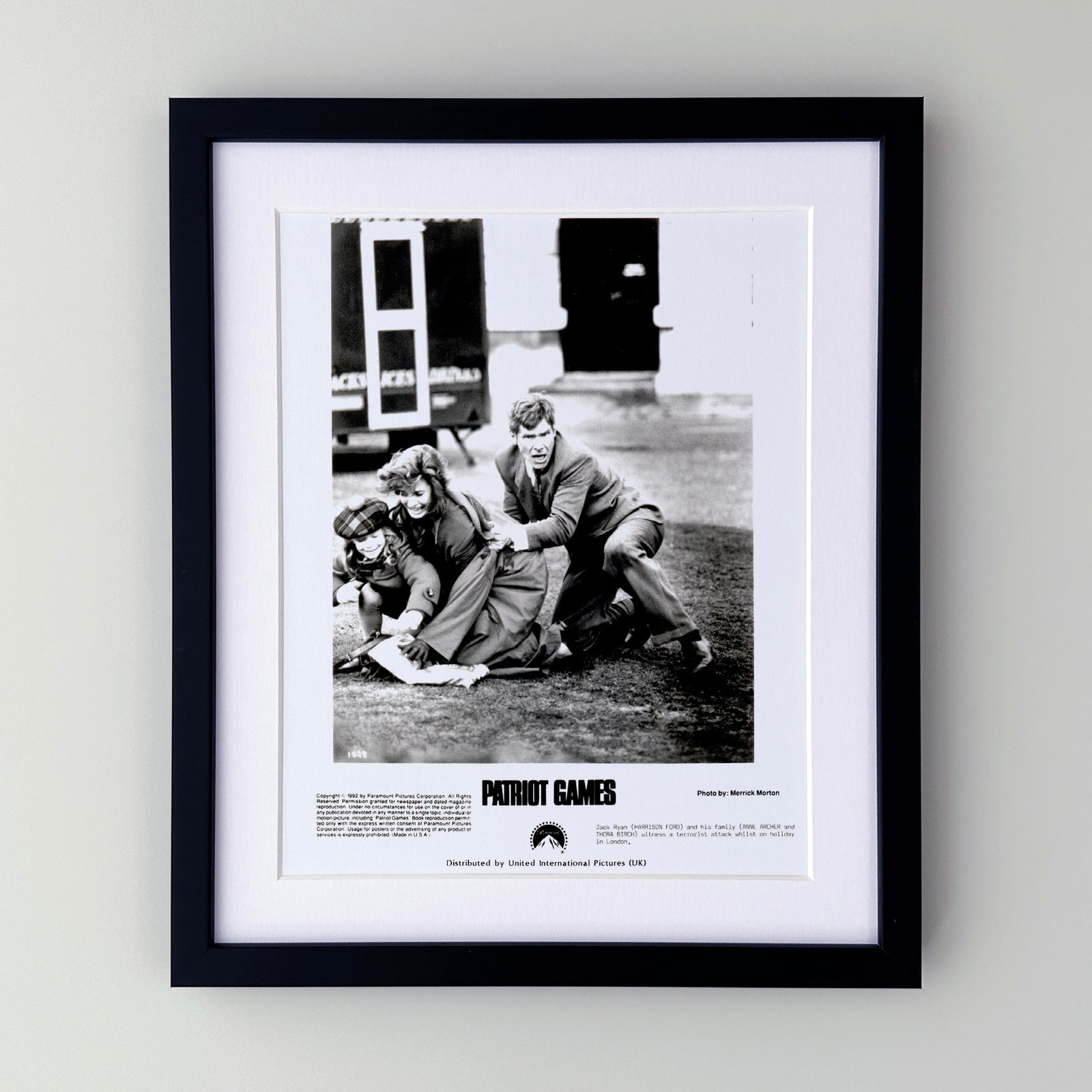 Patriot Games 1992 Film Movie Press Publicity Still Framed