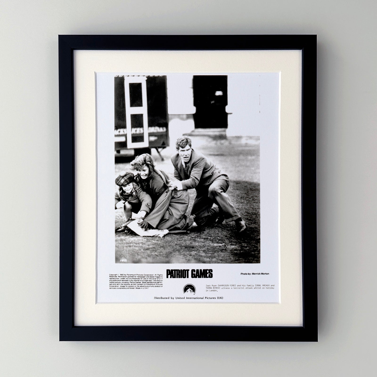 Patriot Games 1992 Film Movie Press Publicity Still Framed