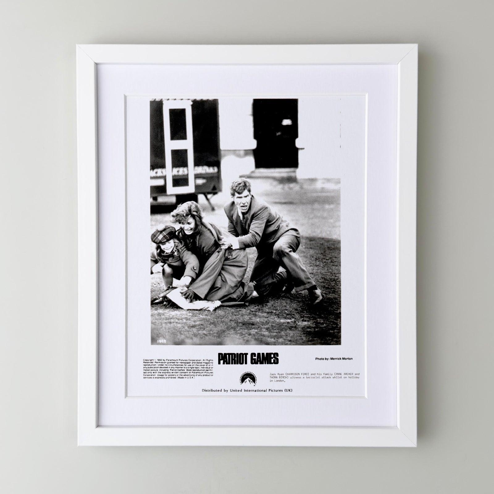Patriot Games 1992 Film Movie Press Publicity Still Framed