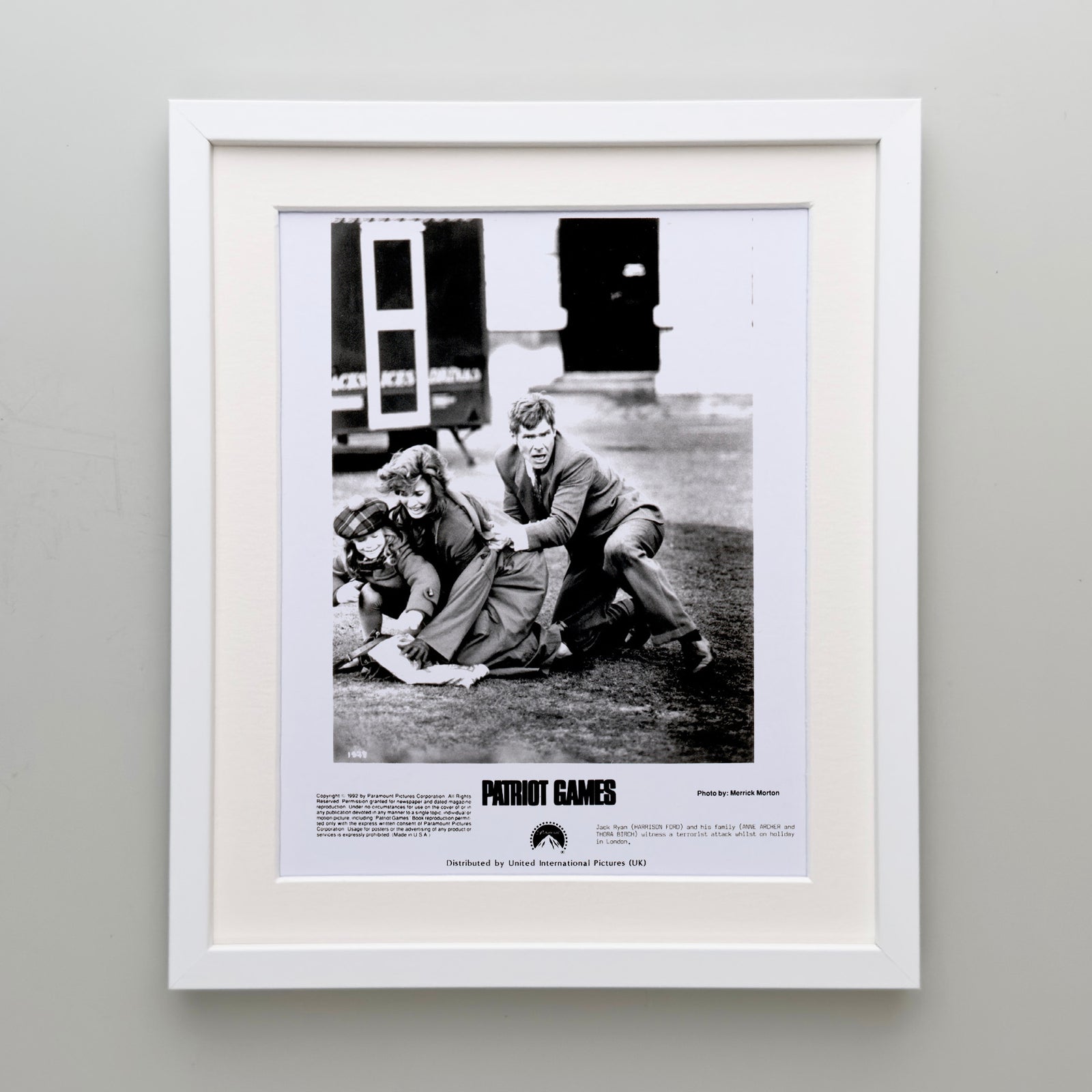 Patriot Games 1992 Film Movie Press Publicity Still Framed