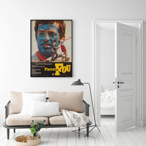 Pierrot le Fou 1965 French Moyenne Film Movie Poster