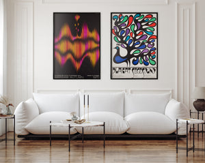 Plakat Secesyjny Art Nouveau 1971 Polish Poster Museum Exhibition, Hubert Hilscher