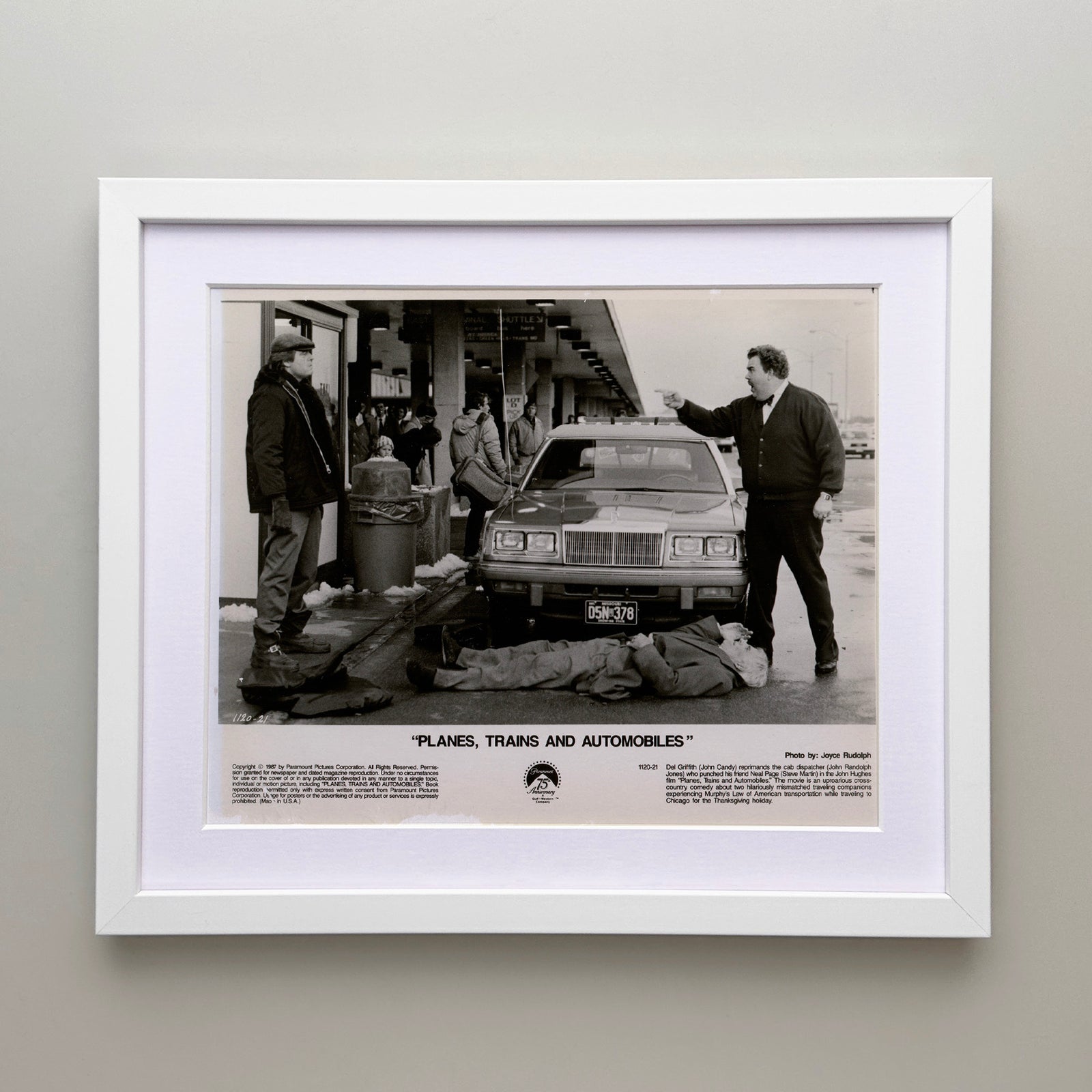 Planes Trains and Automobiles (1987) Film Movie Press Publicity Still Framed