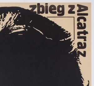 Point Blank 1970 Polish A1 Film Movie Poster, Bronislaw Zelek - detail
