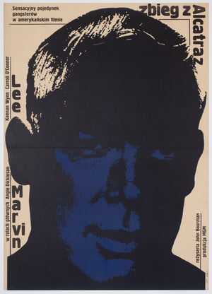 Point Blank 1970 Polish A1 Film Movie Poster, Bronislaw Zelek