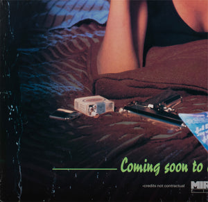 Pulp Fiction 1994 US 1 Sheet Advance Lucky Strike Film Movie Poster - detail