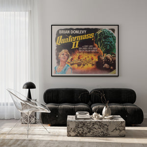 Quatermass II 1957 UK Quad Film Poster