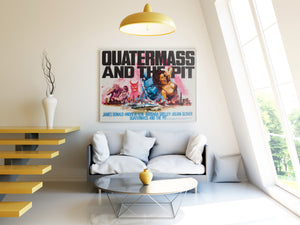 Quatermass and the Pit 1967 UK Quad Film Poster, Tom Chantrell