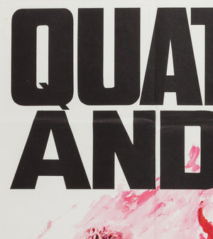 Quatermass and the Pit 1967 UK Quad Film Poster, Tom Chantrell