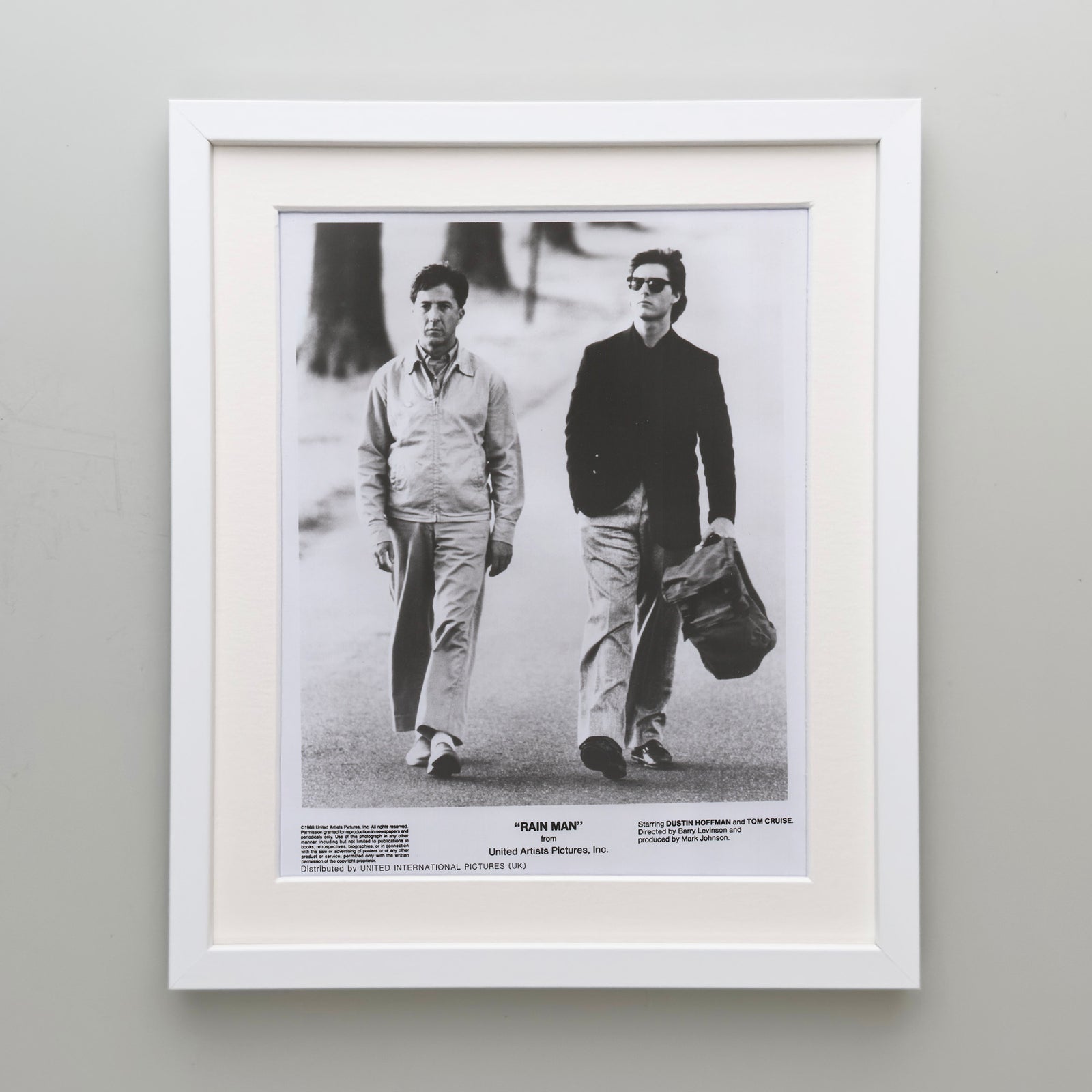 Rain Man 1988 Film Movie Press Publicity Still Framed
