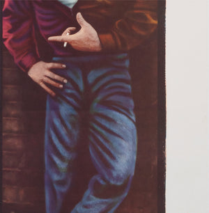 rebel without a cause 1955 us 1 sheet film movie poster - detail